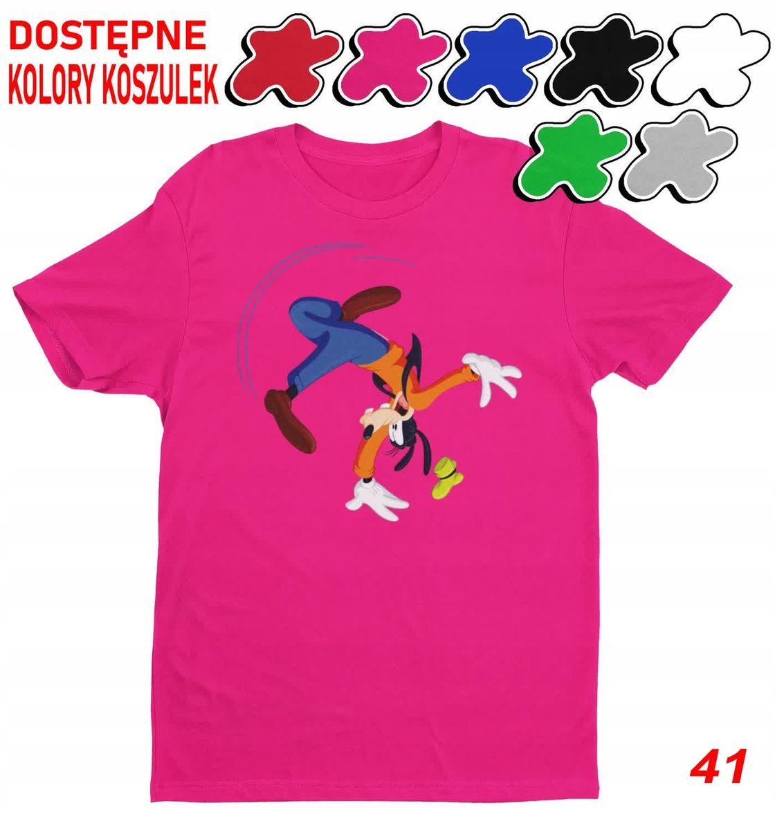 Dziecięca Koszulka Z Nadrukiem Duży Wybór -M 134-140