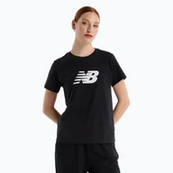 Koszulki i topy damskie - Koszulka damska New Balance Jersey Logo black - miniaturka - grafika 1