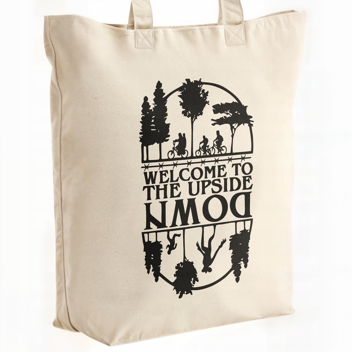 Torba bawełniana Premium Stranger Things Eleven Hawkins Dla Fanów Serialu