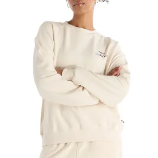 Bluza New Balance WT43559LIN - beżowa - Bluzy damskie - miniaturka - grafika 1