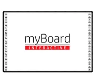 Tablice interaktywne - myBOARD Black 90 Ceramic Panorama (IB-90 C) - miniaturka - grafika 1