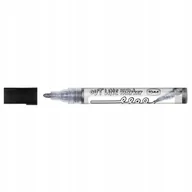 Zakreślacze - MARKER PERMANENTNY SREBRNY, KONTUR CZARNY - miniaturka - grafika 1