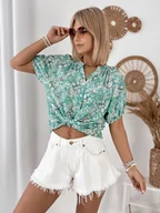 Koszule damskie - KOSZULA SUMMER MIĘTOWA ONE SIZE - Ubra - miniaturka - grafika 1