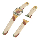 Akcesoria do smartwatchy - Hurtel Strap Moro opaska do Apple Watch 7 / 6 / SE / 5 / 4 / 3 / 2 (45mm / 44mm / 42mm) silikonowy pasek bransoletka do zegarka moro (1) - miniaturka - grafika 1