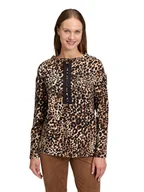 Bluzy damskie - Betty Barclay Bluza w kolorze karmelowo-czarnym - miniaturka - grafika 1
