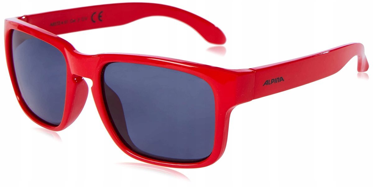 ALPINA Mitzo Czerwone Okulary UV Dla Dzieci