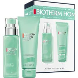Biotherm Zestaw Homme Aquapower: Żel do mycia twarzy + Aquapower Advanced - Zestawy kosmetyków damskich - miniaturka - grafika 1