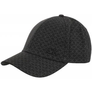Czapka z daszkiem CK Monogram Cotton Cap K60K611999 BEH (CK445-a) Calvin Klein - Czapki damskie - miniaturka - grafika 1