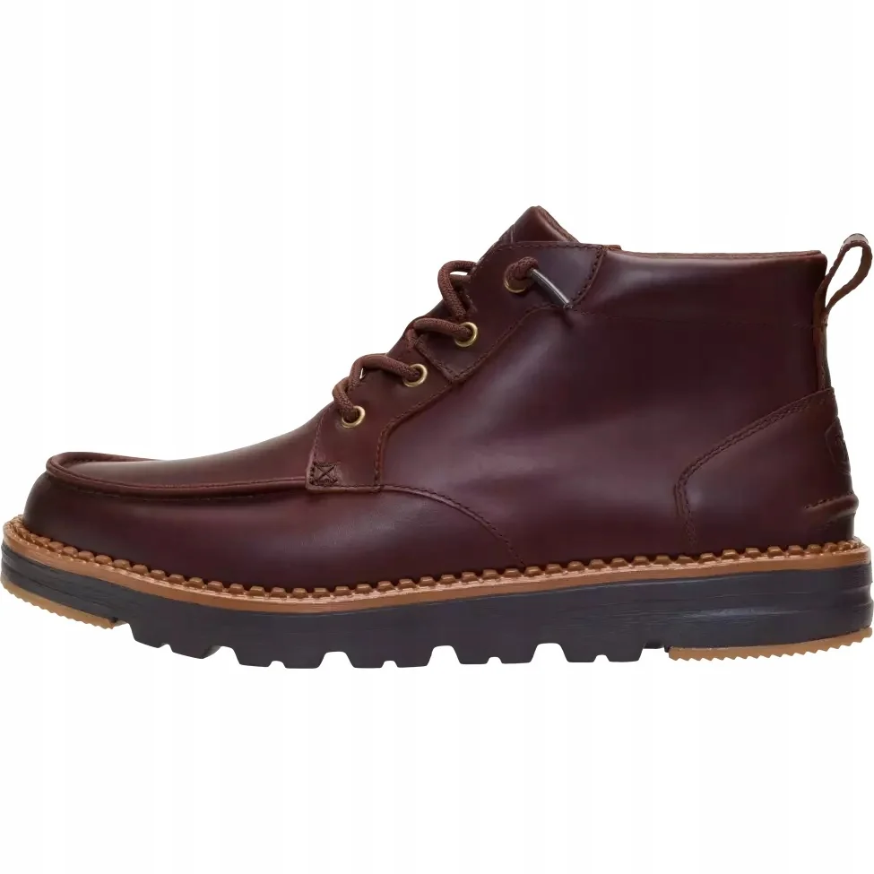 HeyDude Męskie Trzewiki Skórzane Flint Boot Leather 48