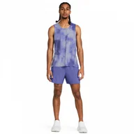 Spodnie sportowe męskie - Męskie spodenki do biegania Under Armour UA Launch 5'' Short - fioletowe - UNDER ARMOUR - miniaturka - grafika 1