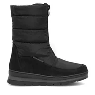 Buty dla dziewczynek - Kozaki Nelli Blu CS5595-06 Czarny - miniaturka - grafika 1