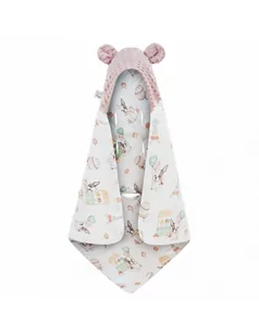Bonjour Cherie kocyk bambusowy do fotelika samochodowego 90/90 Paris Minky sepia rose - Śpiworki dla dzieci - miniaturka - grafika 1