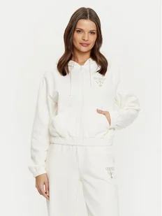 Guess Bluza V5RQ20 KC3D2 Écru Regular Fit - Bluzy damskie - miniaturka - grafika 1