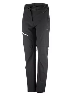 Odzież trekkingowa męska - ROCK EXPERIENCE Spodnie funkcyjne Zipp-Off w kolorze czarnym - grafika 1