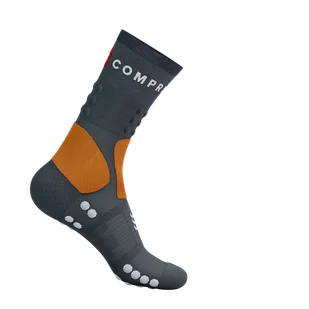 COMPRESSPORT Skarpetki trekkingowe HIKING SOCKS magnet/autumn glory - Skarpetki sportowe męskie - miniaturka - grafika 5