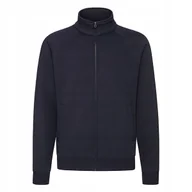 Bluzy męskie - Bluza Męska Rozpinana Sweat Jacket Deep Navy r. L - miniaturka - grafika 1
