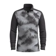 Bluzy narciarskie - Bluza męska Smartwool Classic Thermal Merino Base Layer 1/4 Zip Boxed - miniaturka - grafika 1