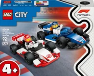 Klocki - LEGO City F1® Bolidy Williams Racing i Haas F1® 4 szt. 60464 - miniaturka - grafika 1