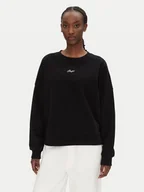 Bluzy damskie - BOSS Bluza C_Esweaty 50547974 Czarny Relaxed Fit - miniaturka - grafika 1