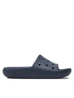 Klapki i japonki męskie - Crocs Klapki Classic Slide V 209401 Granatowy - miniaturka - grafika 1