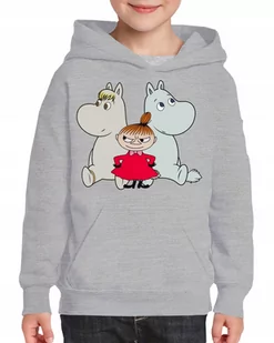 3056 BLUZA Z KAPTUREM MUMINKI MIGOTKA MAŁA MI 104 - Moda i Uroda OUTLET - miniaturka - grafika 1