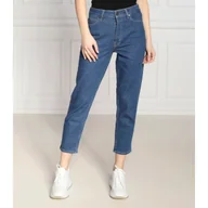 Spodnie damskie - Calvin Klein Jeansy | Regular Fit - miniaturka - grafika 1