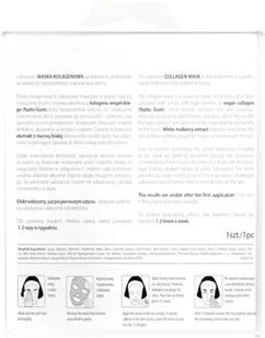 L'biotica L'biotica Maska Kolagenowa  8Y40U2 8Y40U2 SAM  ONE SIZE - Maseczki ochronne i antywirusowe - miniaturka - grafika 1