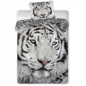 Pościel dla dzieci - Pościel 140x200 Animals Tygrys – bawełna - miniaturka - grafika 1