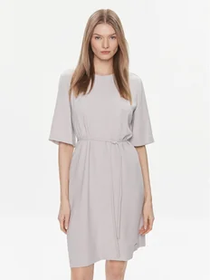 Calvin Klein Sukienka codzienna K20K206375 Szary Regular Fit - Sukienki - miniaturka - grafika 1