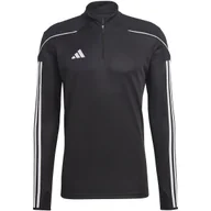Bluzy męskie - Bluza męska adidas Tiro 23 League Training Top czarna HS0326-L - miniaturka - grafika 1