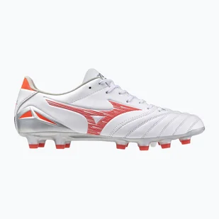 Buty piłkarskie męskie Mizuno Morelia Neo IV Pro MD white/ radiant red/ hot coral WYSYŁKA W 24H 30 DNI NA ZWROT - Piłka nożna - miniaturka - grafika 1