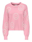 Swetry damskie - ONLY Sweter w kolorze jasnoróżowym - miniaturka - grafika 1