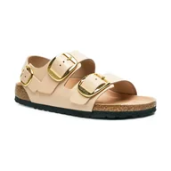 Sandały damskie - Birkenstock Skórzane sandały LENA - miniaturka - grafika 1
