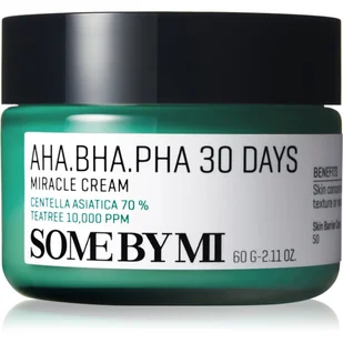 Some By Mi Some By Mi 30 Days Miracle Cream Krem z naturalnymi kwasami AHA, BHA i PHA - Kremy do twarzy - miniaturka - grafika 1