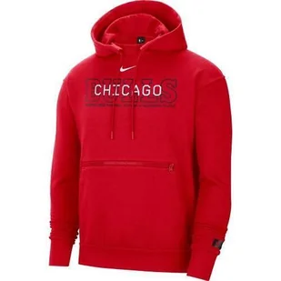 Bluza sportowa męska Nike Bulls Courtside - Bluzy sportowe męskie - miniaturka - grafika 1