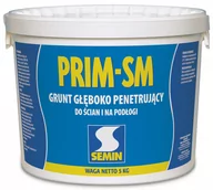 Grunty do ścian - Grunt głęboko penetrujący Semin Prim-Sem 5kg - miniaturka - grafika 1