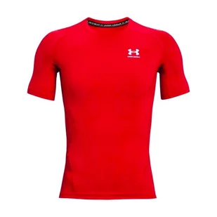 Koszulka męska Under Armour  HG Armour Comp SS-RED XL - Koszulki męskie - miniaturka - grafika 1