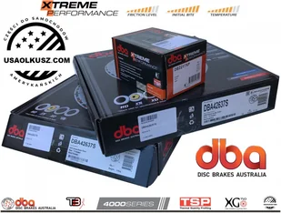 Tylne klocki XTREME PERFORMANCE + tarcze hamulcowe DBA seria 4000 T3 Dodge Durango 2011- - Tarcze hamulcowe - miniaturka - grafika 3