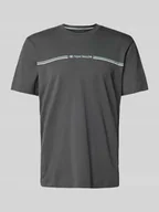 Koszulki męskie - T-shirt o kroju regular fit z czystej bawełny z nadrukiem - miniaturka - grafika 1