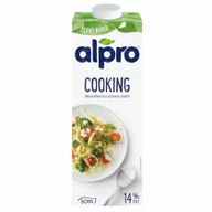 Produkty wegańskie i wegetariańskie - Alpro Kulinarne sojowe Cooking - alternatywa śmietany 1 l - miniaturka - grafika 1