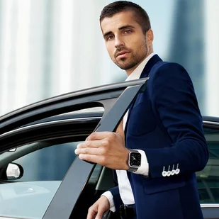Dux Ducis Magnetic Strap pasek do Watch Ultra / 8 / 7 / 6 / 5 / 4 / 3 / 2 / SE (49 / 45 / 44 / 42 mm) magnetyczna opaska czarny (Milanese Version) - Akcesoria do smartwatchy - miniaturka - grafika 7