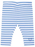 Spodenki dla niemowląt - Steiff Legginsy w kolorze niebiesko-białym - miniaturka - grafika 1