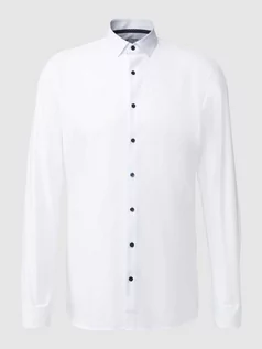 Koszule męskie - Koszula biznesowa o kroju super slim fit z kołnierzykiem new kent - grafika 1