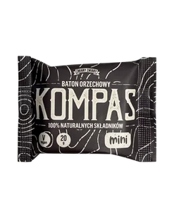 Zmiany Zmiany MINI baton KOMPAS mocno orzechowy zdrowe przekąski 20 g - Zdrowa żywność - miniaturka - grafika 1