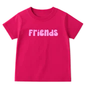 Koszulki dla dziewczynek - Koszulka dla przyjaciółki - FRIENDS - miniaturka - grafika 1