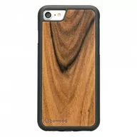 Etui i futerały do telefonów - BeWood Stycznik bewood etui na telefon komórkowy drewniane etui do iPhone'a 7 8 etui Case Cover ręcznie wykonany z prawdziwego drewna IP7-PALISANDERSANTOS - miniaturka - grafika 1