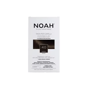 Noah Noah Pielęgnacja włosów HAIR COLOUR 4.0 Naturalny brąz 140 ml - Farby do włosów i szampony koloryzujące - miniaturka - grafika 1
