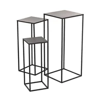 Ławy i stoliki kawowe - Dekoria.pl Dekoria.pl Komplet stolików-kwietników Denny 3 szt. 20/25/30 cm x 50/60/70 cm 813-278 - miniaturka - grafika 1