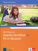 Książki do nauki języka niemieckiego - Mit Erfolg zum Goethe-Zertifikat A2 Fit in Deutsch - Praca zbiorowa - miniaturka - grafika 1