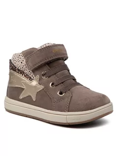 Buty dla dziewczynek - Geox Sneakersy B Trottola G. C B164AC 022NF C9006 S Brązowy - grafika 1